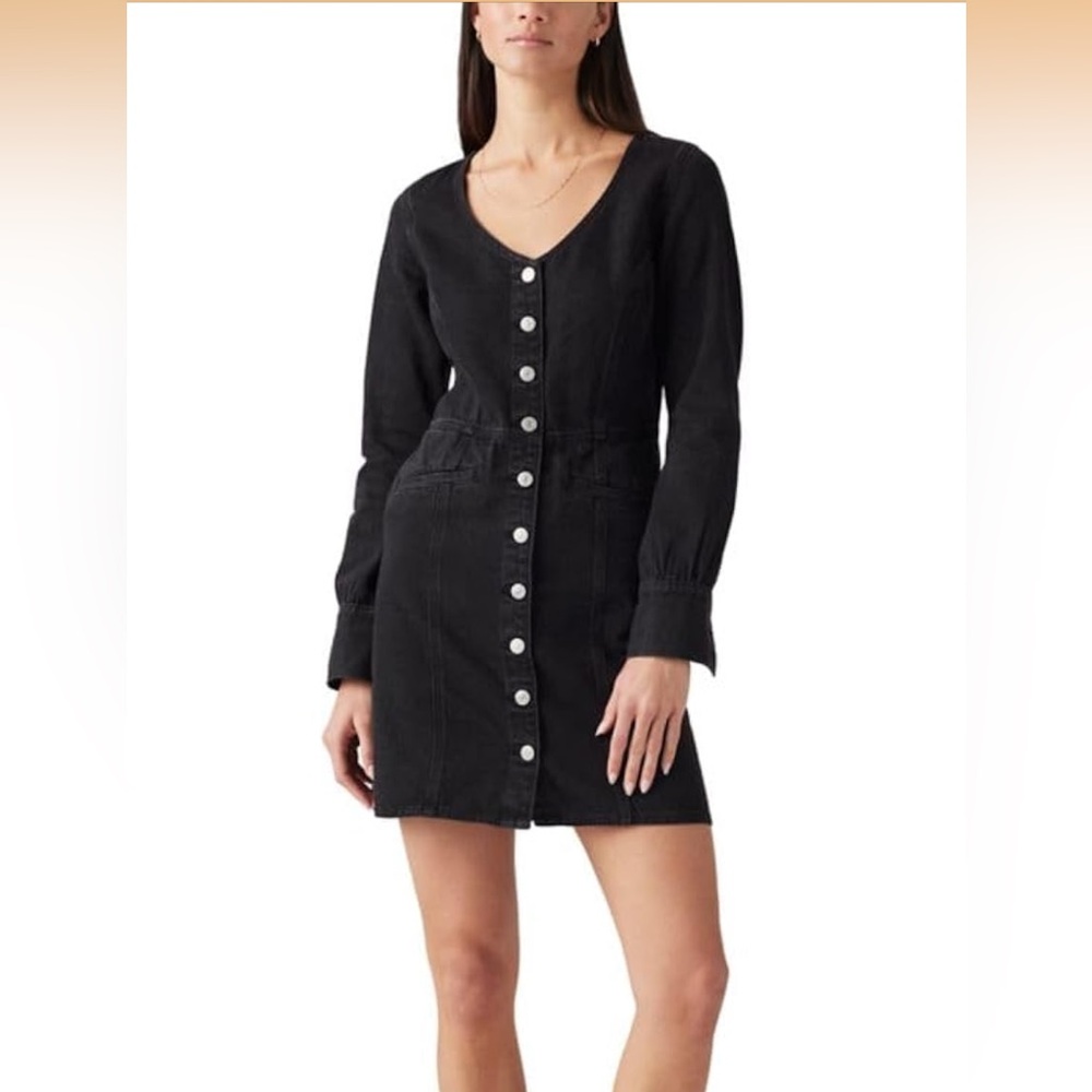 Levi's Black Jean dress